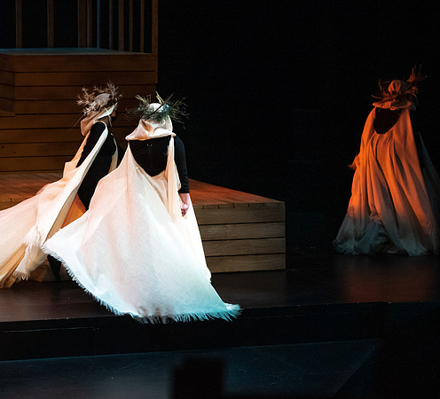 Macbeth performed with three other Shakespeare plays put on by BYUI theatre students for the Shakespeare festival.