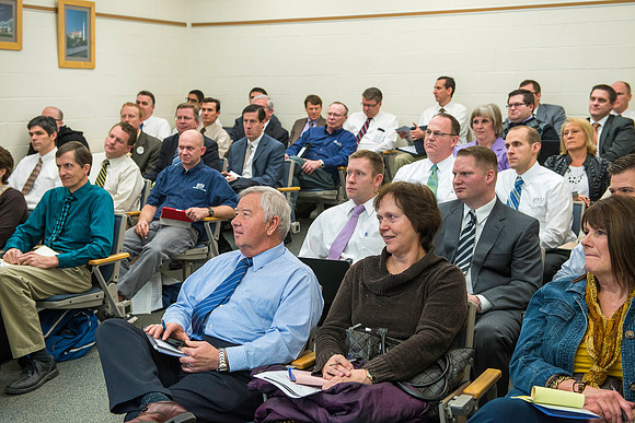 Scott Ferguson taught a session entitled "Enjoying the Benefits of More Effective Scripture Study".