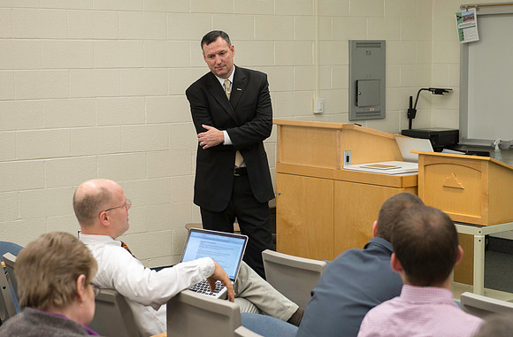 A discussion about "Blind Obedience vs. Loyal Support in the LDS Workplace" was presented by Nathaneal Adams.