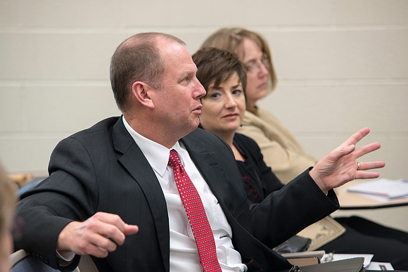 A discussion about "Blind Obedience vs. Loyal Support in the LDS Workplace" was presented by Nathaneal Adams.