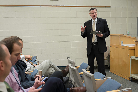 A discussion about "Blind Obedience vs. Loyal Support in the LDS Workplace" was presented by Nathaneal Adams.