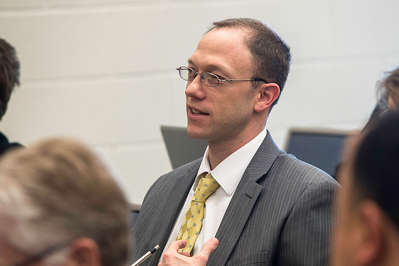 "Crossing Boundaries: One Look at Interdeparmental Cooperation at BYU-Idaho" was presented by Ric Page.