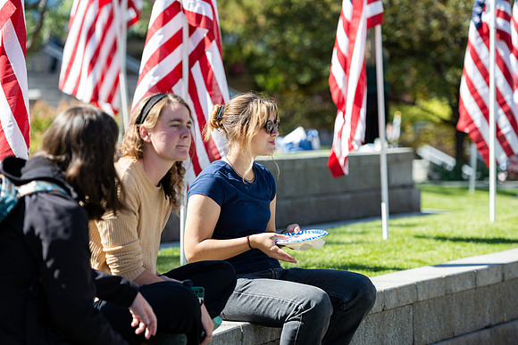 Students on Campus - Sept. 2025