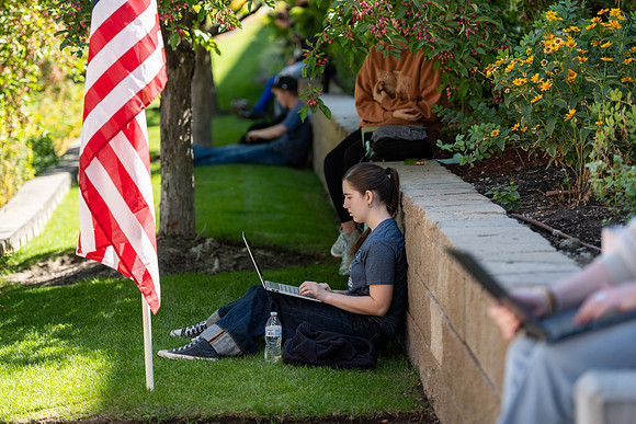 Students on Campus - Sept. 2025