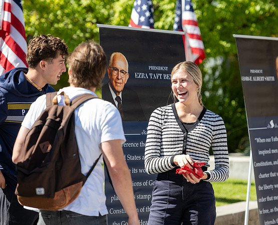 Students on Campus - Sept. 2025