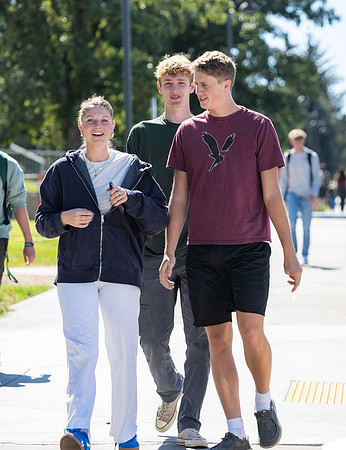 Students on Campus - Sept. 2025