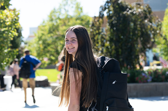 Students on Campus - Sept. 2025