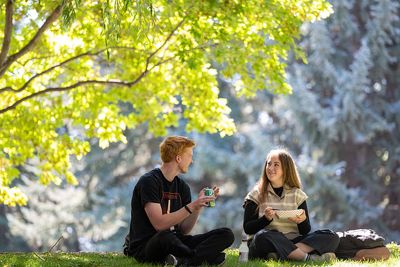Students on Campus - Sept. 2025
