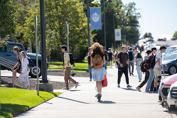 Students on Campus - Sept. 2025