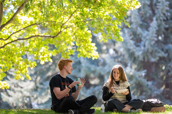 Students on Campus - Sept. 2025