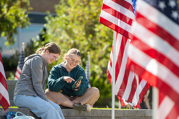 Students on Campus - Sept. 2025