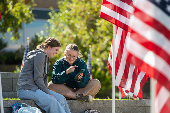 Students on Campus - Sept. 2025