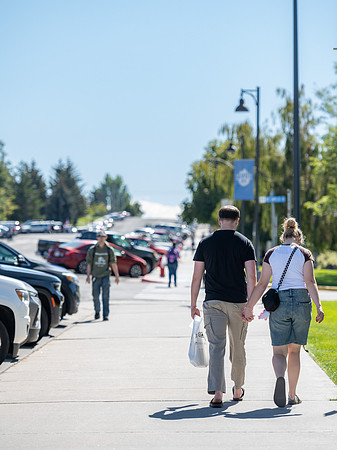 Students on Campus - Sept. 2025