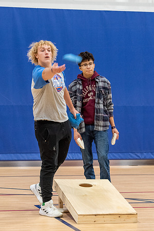 Students participating in all the indoor and outdoor activities around campus.