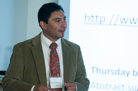 The Faculty Conference held in the Hinckley Building is a forum for academic dialogue. It began with keynote speaker Ann Marie Harmon, then separated into various classes and concluded with various ex