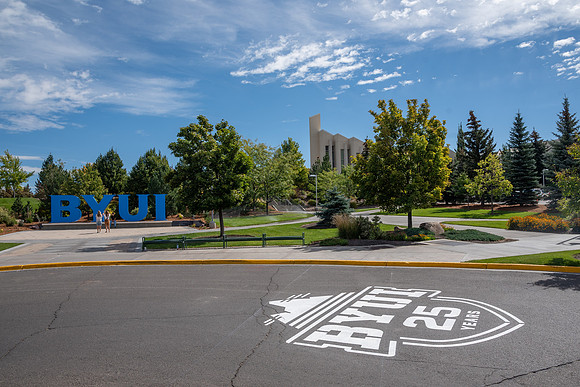 BYUI 25Years Sign -September 2025