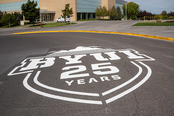 BYUI 25Years Sign -September 2025