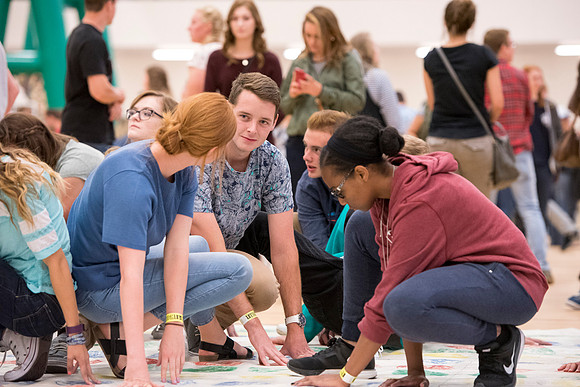 Students kick off the new semester with fun and games at i-Night.