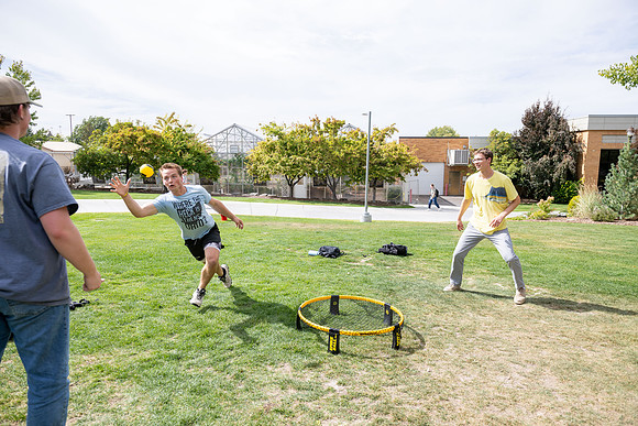 Spike Ball in the Gardens - Sept 2025