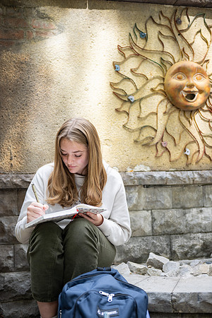 Students Studying on Campus - Sept 2025