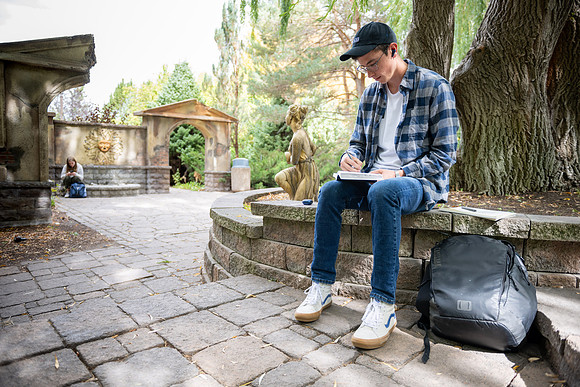 Students Studying on Campus - Sept 2025