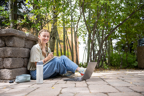 Students Studying on Campus - Sept 2025