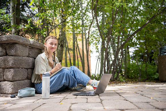 Students Studying on Campus - Sept 2025