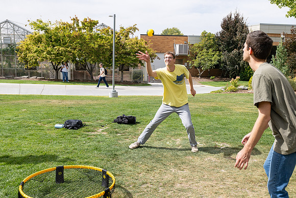 Spike Ball in the Gardens - Sept 2025