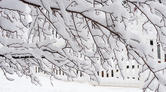BYU-Idaho campus becomes a Winter Wonderland on graduation day.