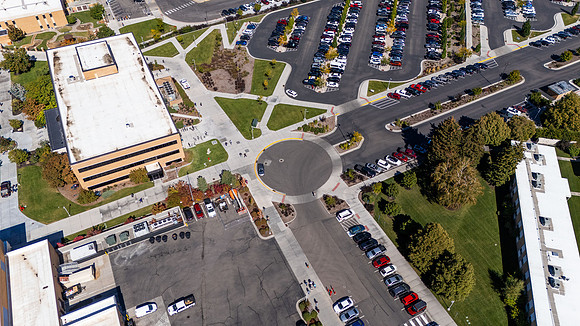 Various Drone Shots On Campus - Sept. 2025