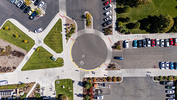Various Drone Shots On Campus - Sept. 2025