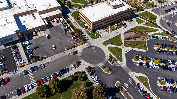 Various Drone Shots On Campus - Sept. 2025