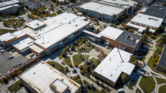 Various Drone Shots On Campus - Sept. 2025