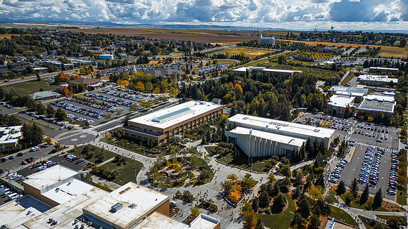 Various Drone Shots On Campus - Sept. 2025