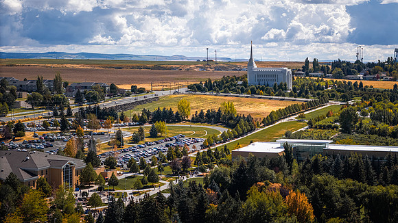 Various Drone Shots On Campus - Sept. 2025