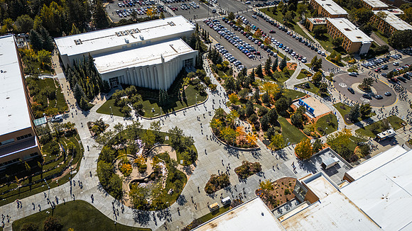Various Drone Shots On Campus - Sept. 2025