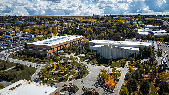 Various Drone Shots On Campus - Sept. 2025