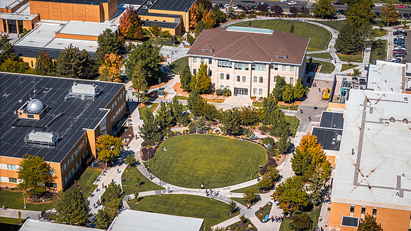 Various Drone Shots On Campus - Sept. 2025