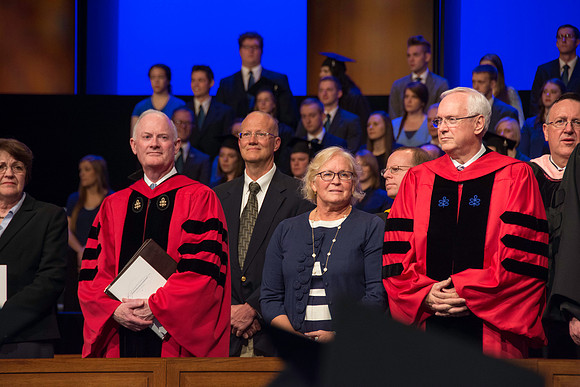 Graduation at BYU-Idaho.