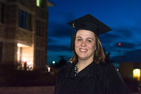 Graduation at BYU-Idaho. Graduate in Interdisciplinary Studies.
