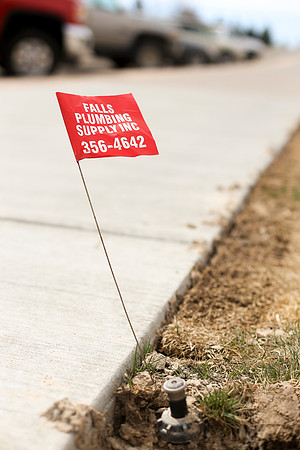 With Spring upon us, Landscapers prepare BYU-I grounds for warmer weather. Falls Plumbing Supply INC helps with turning on the sprinkler system.