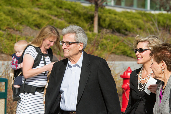Family and friends gather on the BYU-Idaho campus to celebrate students that are graduating.