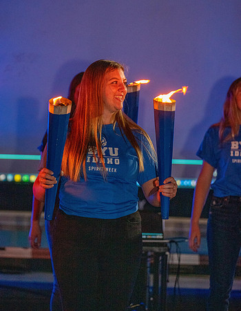 Spirit Week Torch Lighting - Oct 2022