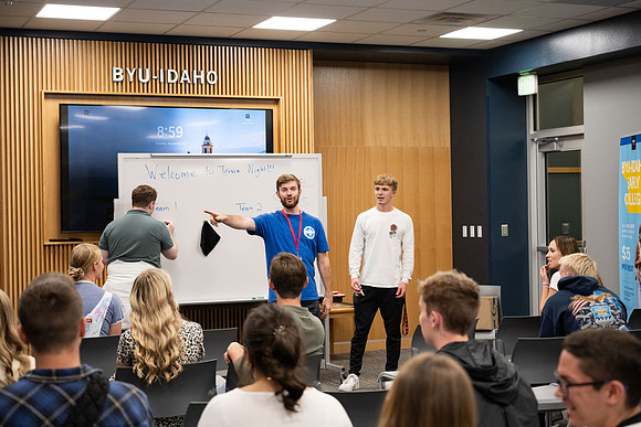 Date Night Fall Semester at BYUI