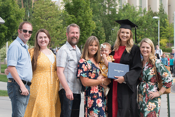 Graduates from the College of Business and Communications - July 2019