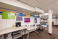 Lamprecht Hall conference room interior.