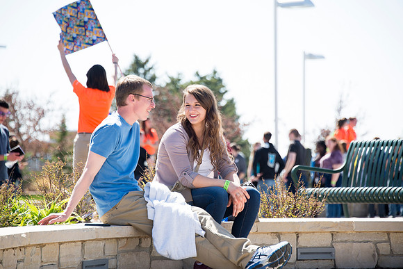 Students gather for Get Connected.