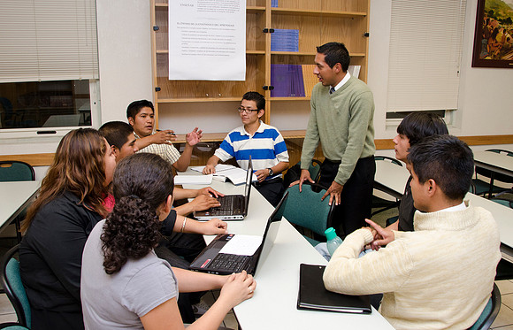 Small class sizes in program courses and institute classes allow students to become actively involved in class material and discussions.