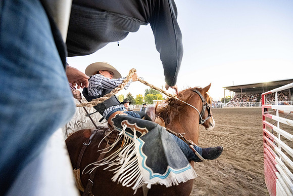 Fall semester rodeo during spirit week.