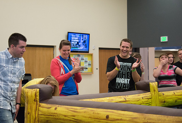 Students kick of the new semester at I-Night.